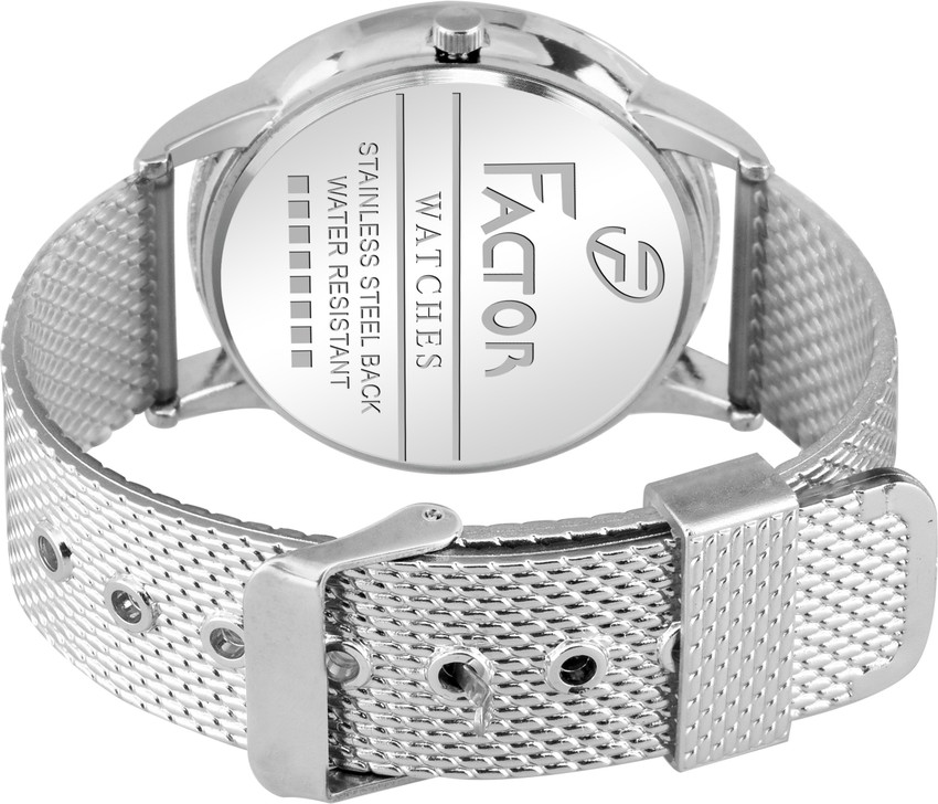 FACTOR Quartz Men s Watch With Genuine Steel Strap Watch Quartz