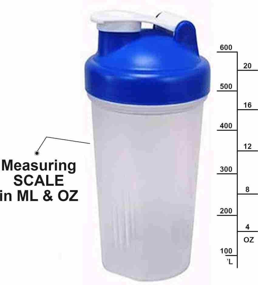 400/600/1000ml Gym Sports Water Cup Plastic Protein Powder Shake