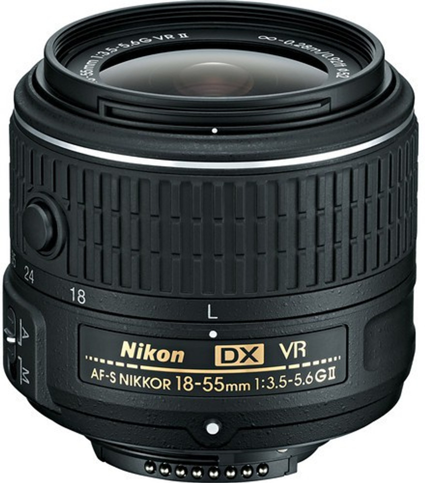 NIKON AF-S DX Nikkor 18-55MM F/3.5-5.6G VR II Standard Prime Lens - NIKON :  Flipkart.com