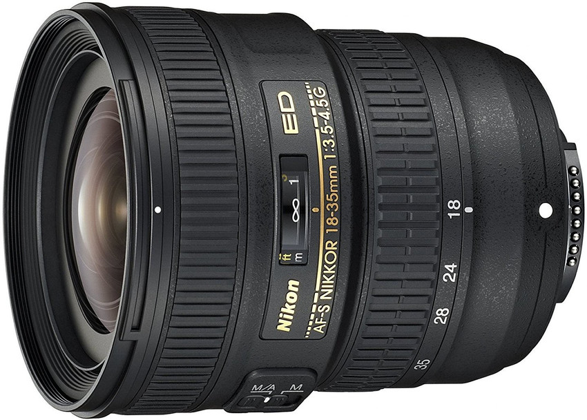 NIKON AF-S Nikkor 18-35mm f/3.5-4.5G ED Standard Prime Lens 
