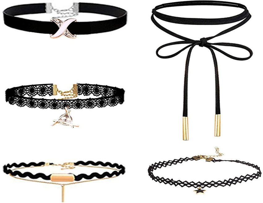 Romp fashion black choker discount