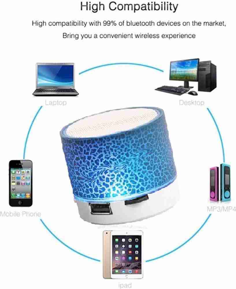 Lightning bluetooth speaker top