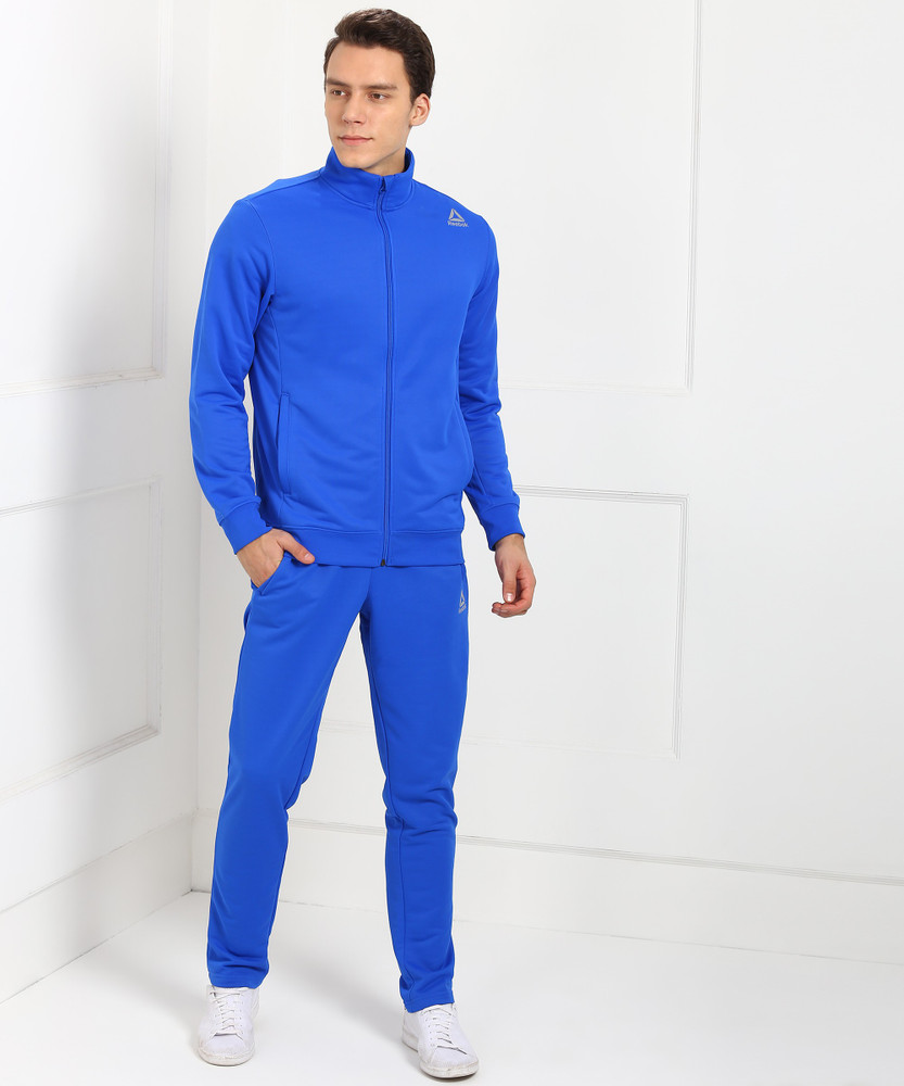 REEBOK Solid Men Track Suit Buy REEBOK Solid Men Track Suit Online at Best Prices in India Flipkart