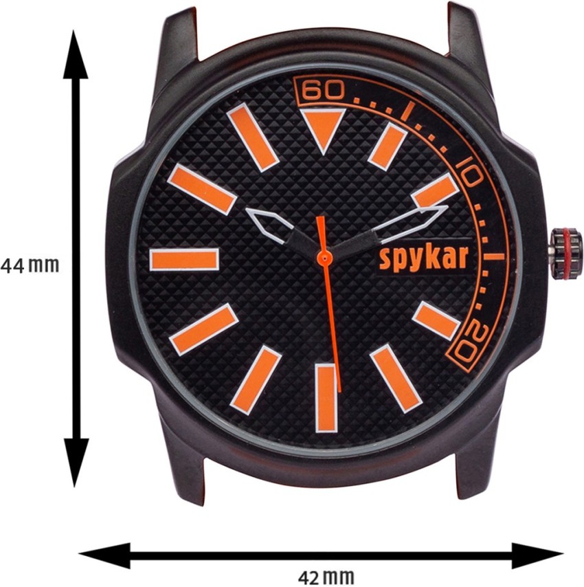 Spykar discount watch black