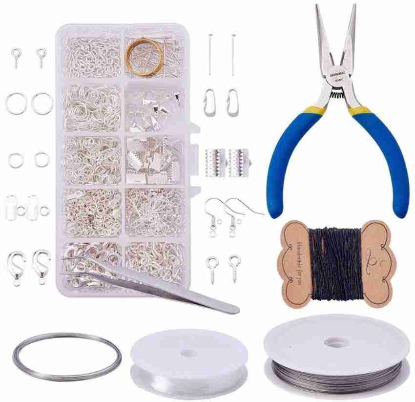 HEMOTON DIY Jewelry Making Tool Kit Supplies Kit Jewelry Repair Tools With  Accessories 