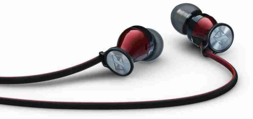 Sennheiser M2 popular IE In-Ear Headphones Wired Earphones Lightweight Earphones - Red