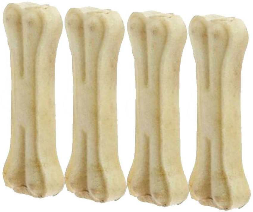 PetNutro Pet Nutro Bones White Dog Chew 6 Inch Pack of 4 Beef Dog