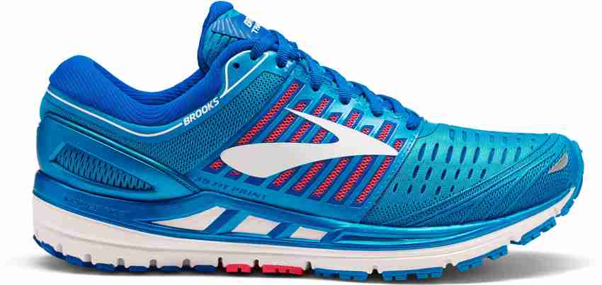 BROOKS Transcend 5 Synthetic Blue Running Shoes For Women Buy