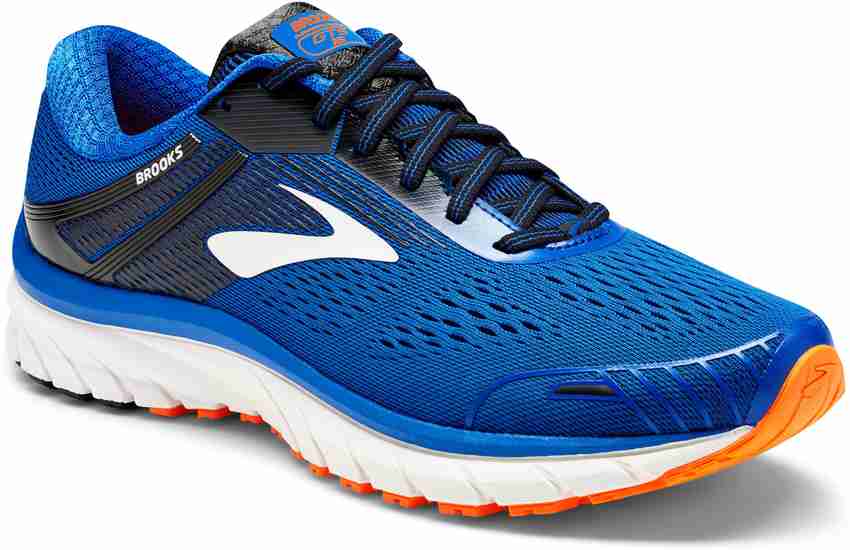BROOKS Adrenaline GTS 18 Synthetic Blue Running Shoes For Men