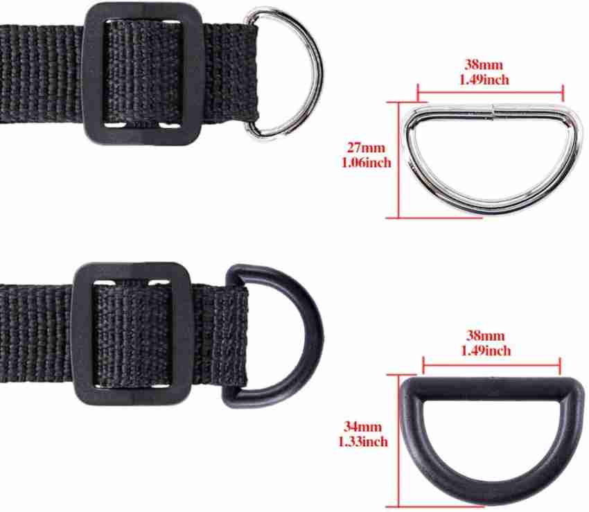 Buckles Straps Set,10 pcs Quick Side Release Plastic Buckle + 12 Yard Nylon  Webbing Strap + 20 pcs Tri-Glides Slide