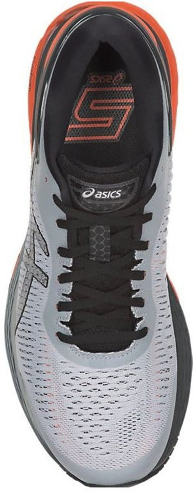 Asics gel kayano 25 mid grey nova best sale orange