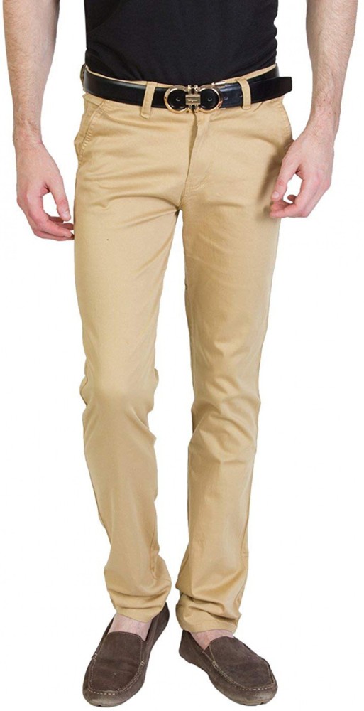 BURBERRY LONDON Slim Fit Men Beige Trousers - Buy BURBERRY LONDON Slim Fit  Men Beige Trousers Online at Best Prices in India