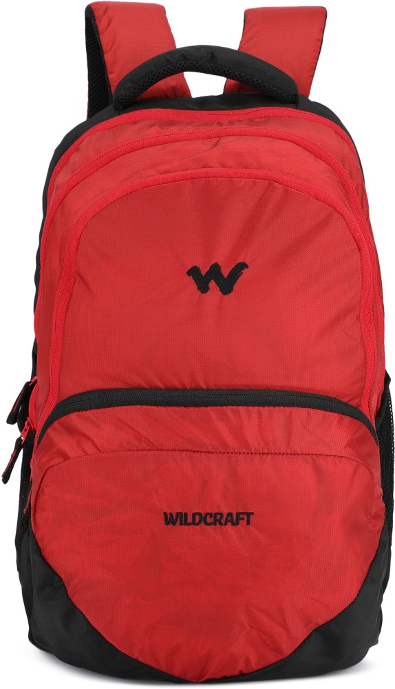 Buy Wildcraft Nylon Red Laptop Bag (8903338038788) at