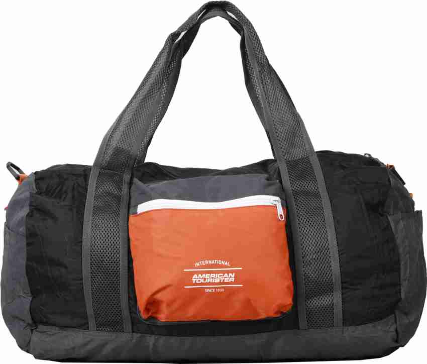 AMERICAN TOURISTER Expandable Foldable Duffle Burnt Orange Duffel Without Wheels Burnt Orange Price in India Flipkart