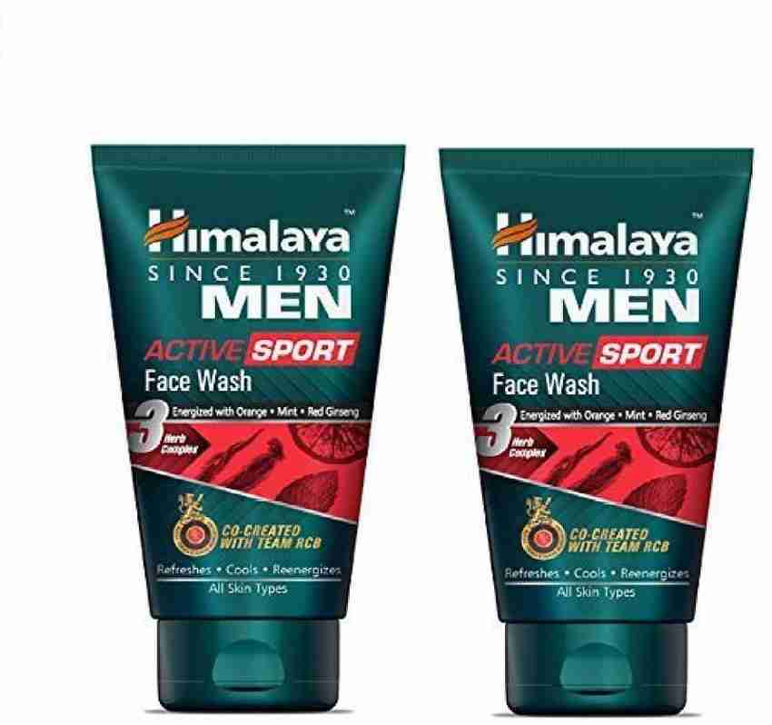 Himalaya men active sport face wash cheap