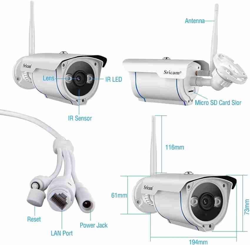 Sricam sricam sp007 Security Camera Price in India Buy Sricam