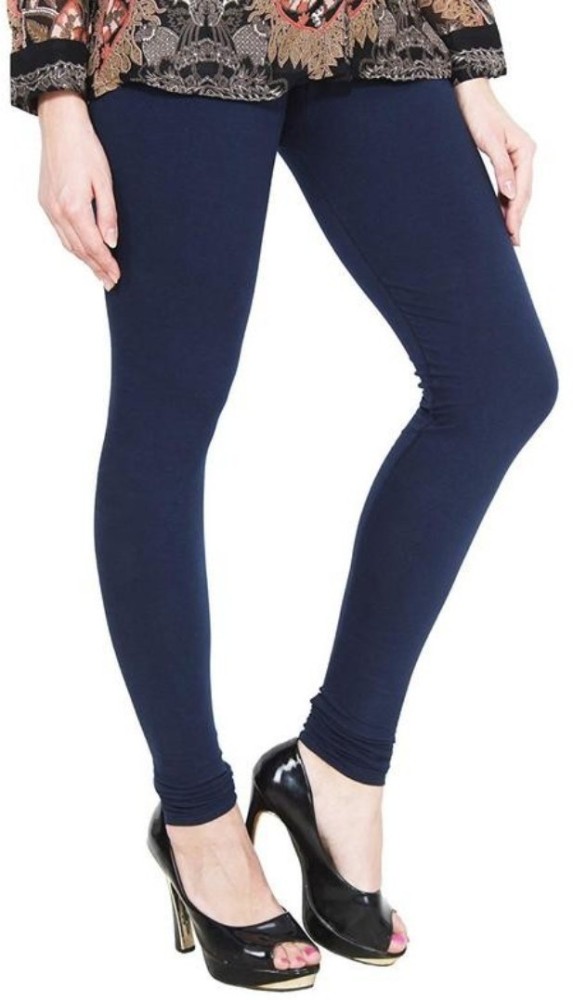 Navy Blue Viscose Chudidar Legging