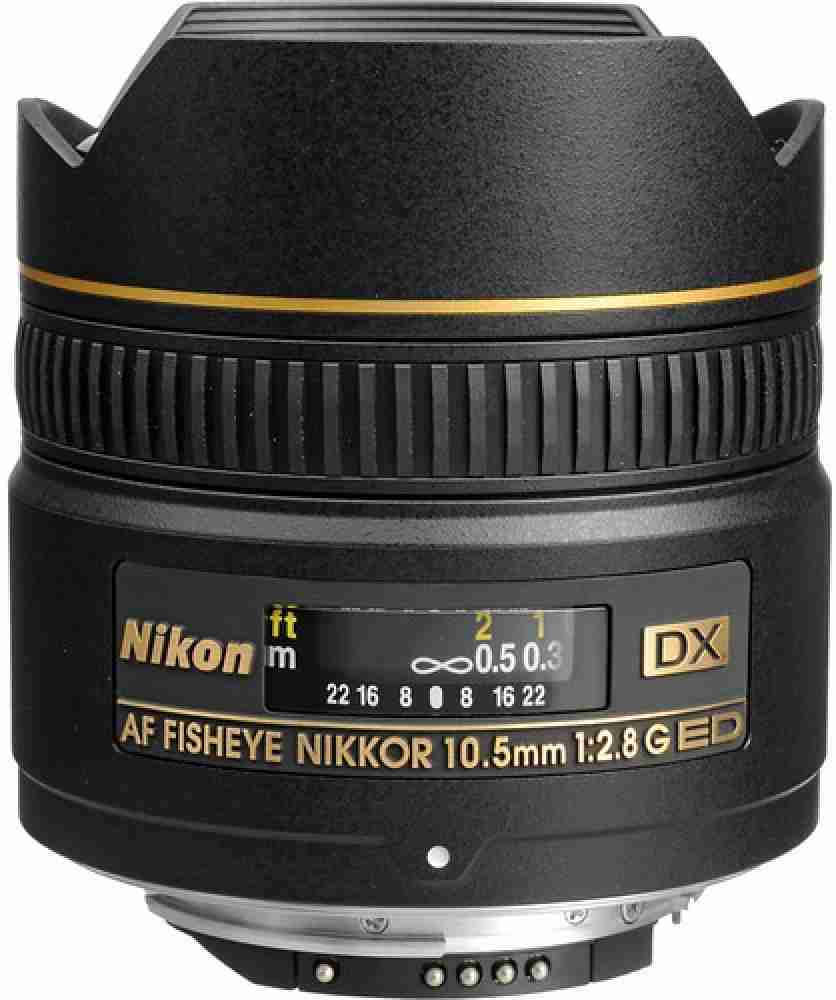 NIKON AF DX Fisheye 10.5mm f/2.8G ED Fisheye Prime Lens - NIKON