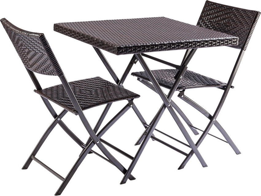Folding chair table set outdoor clearance