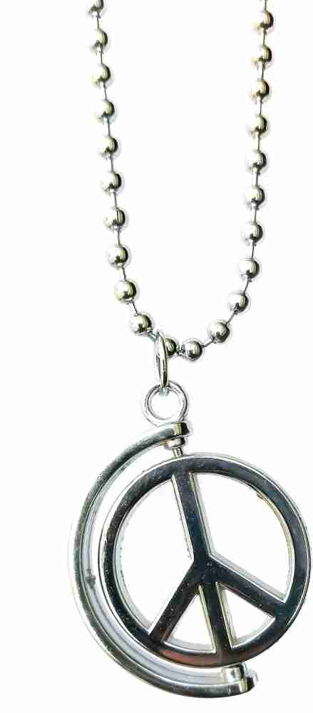 Peace symbol store locket