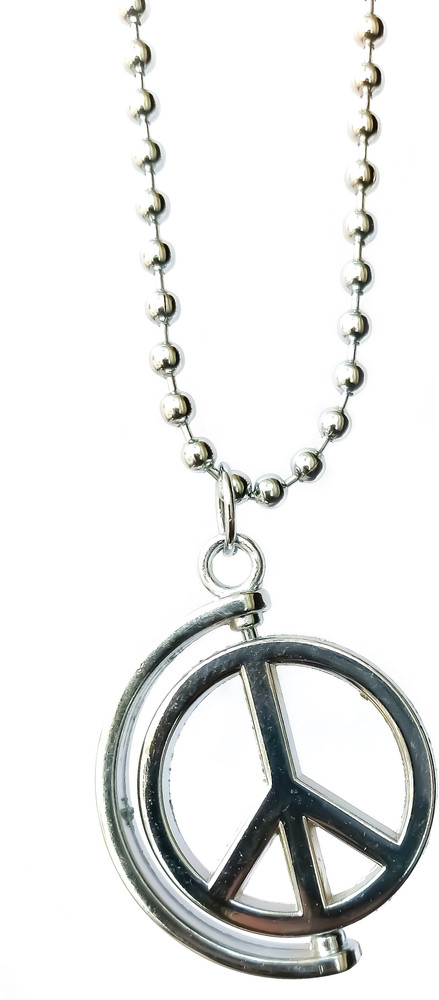 Peace on sale locket chain