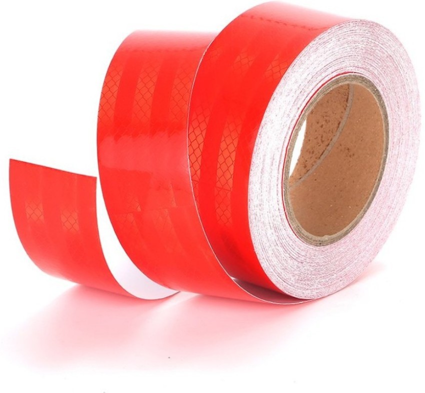 carfrill 3M Double Sided Tape, Double Sided Tape Heavy Duty Waterproof 3M  Tape 12 mm x 10 m Red Reflective Tape Price in India - Buy carfrill 3M Double  Sided Tape, Double