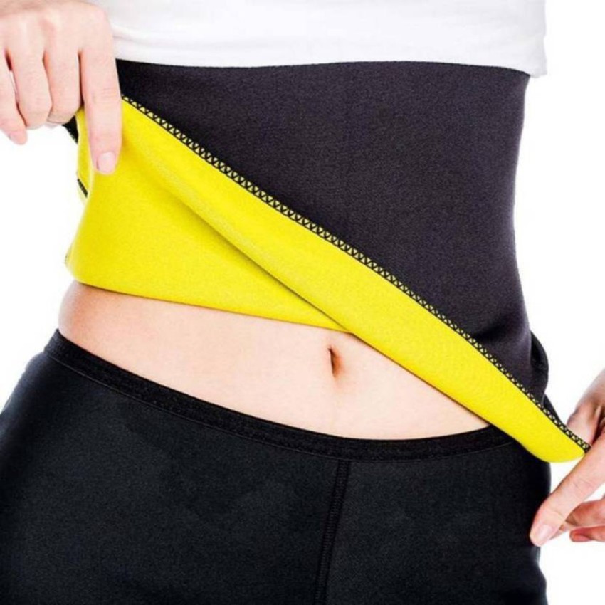 Trolleyhub Sweat Shaper Belt, Slimming belt, Waist shaper, Tummy Trimmer,  Sweat slim belt, Belly fat burner, Stomach fat burner, Hot shaper belt,  Best