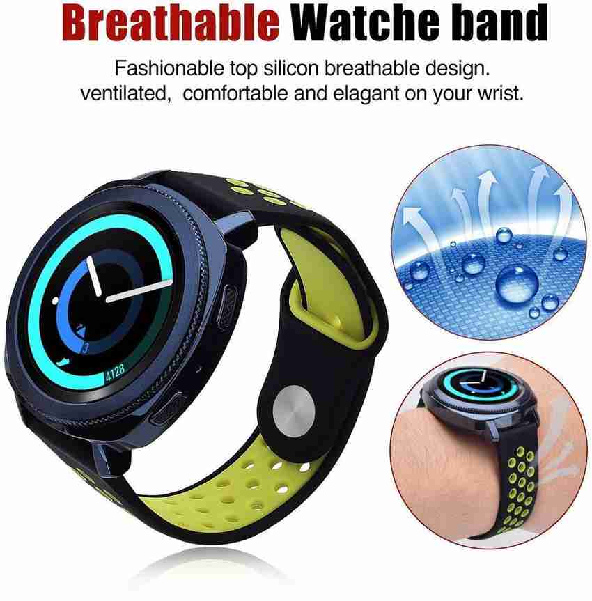 ACUTAS 22mm Classic Silicone Strap For Fossil Q Explorist Gen 3 Fossil Gen 4 Q Explorist HR Smart Watch Strap Smart Watch Strap Price in India Buy ACUTAS 22mm Classic