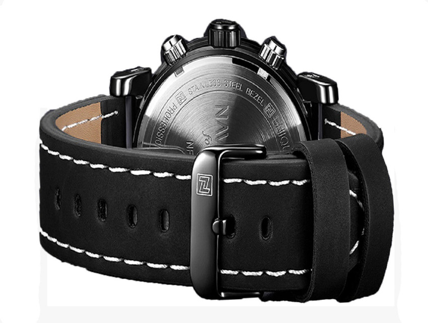 NAVIFORCE Formal Luxury Analog Digital Watch For Men Buy NAVIFORCE Formal Luxury Analog Digital Watch For Men 9114 Rose Gold Black Chronograph Online at Best Prices in India Flipkart