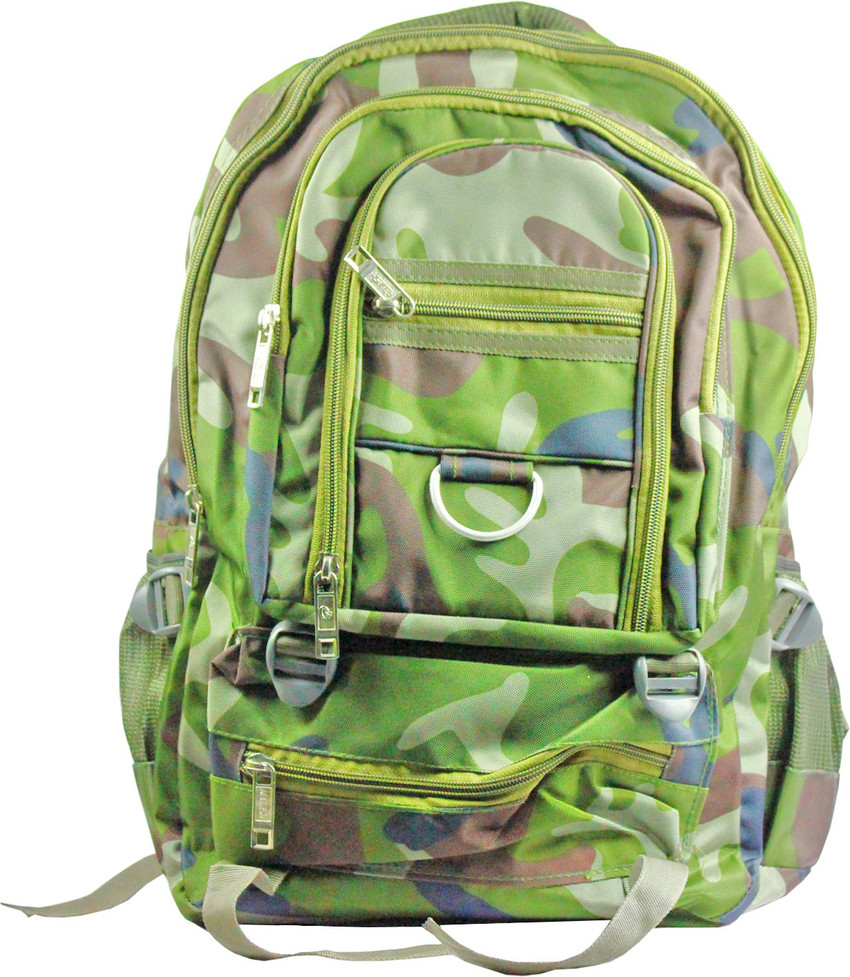 Flipkart SPERO Professional Best Quality Army Printed Unisex Sports School Bag Multicolour School Bag School Bag