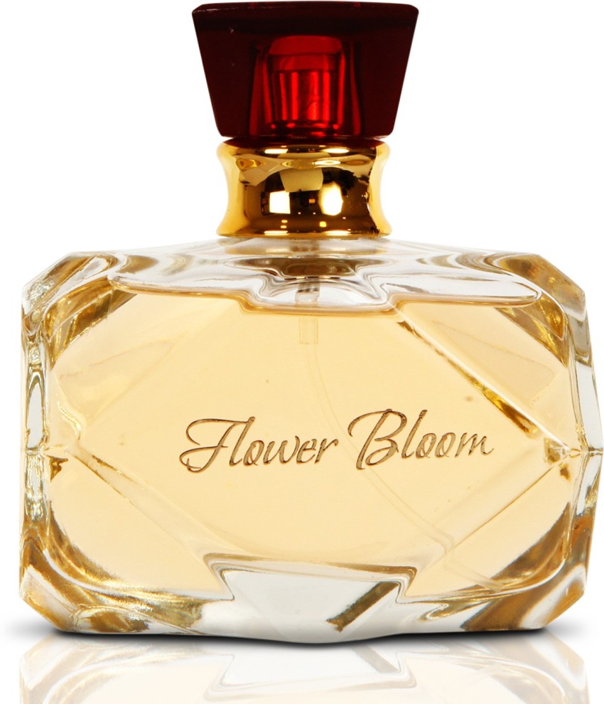 Flower Perfume Bottle with Flower on Top Bloom Women's Perfume