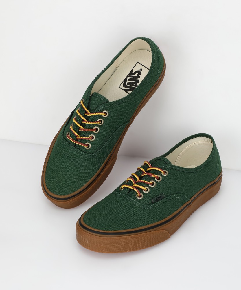 Vans authentic gum outlet sole shoes