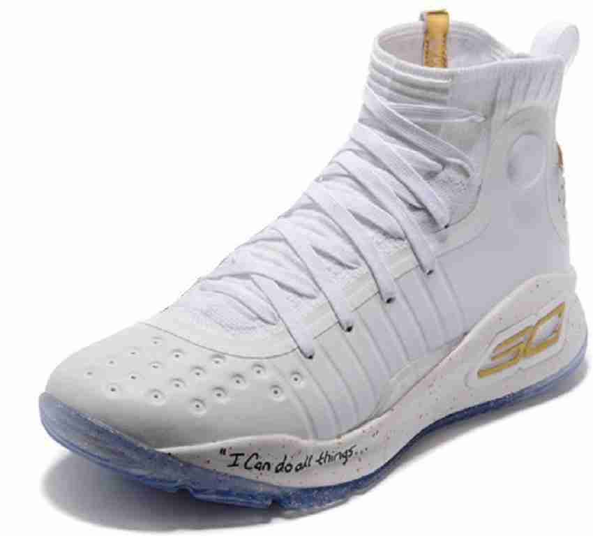 Under armour curry best sale 4 white