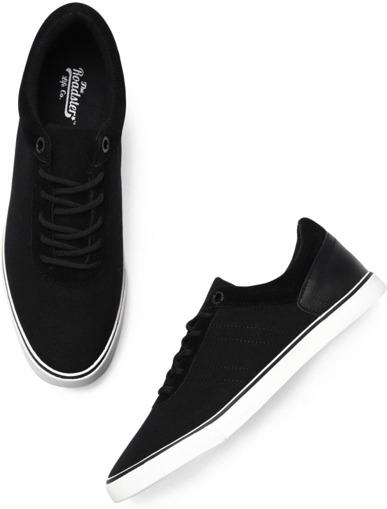 Roadster black cheap casual shoes