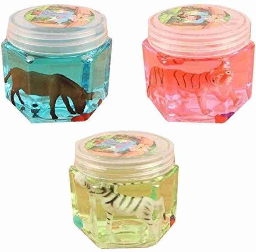 imtion Pack of 2 Pcs ( Crystal Slime Clay any color) Slime Jelly