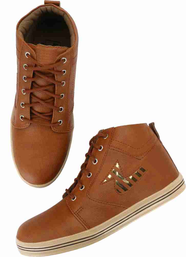 Brown colour casual store shoes