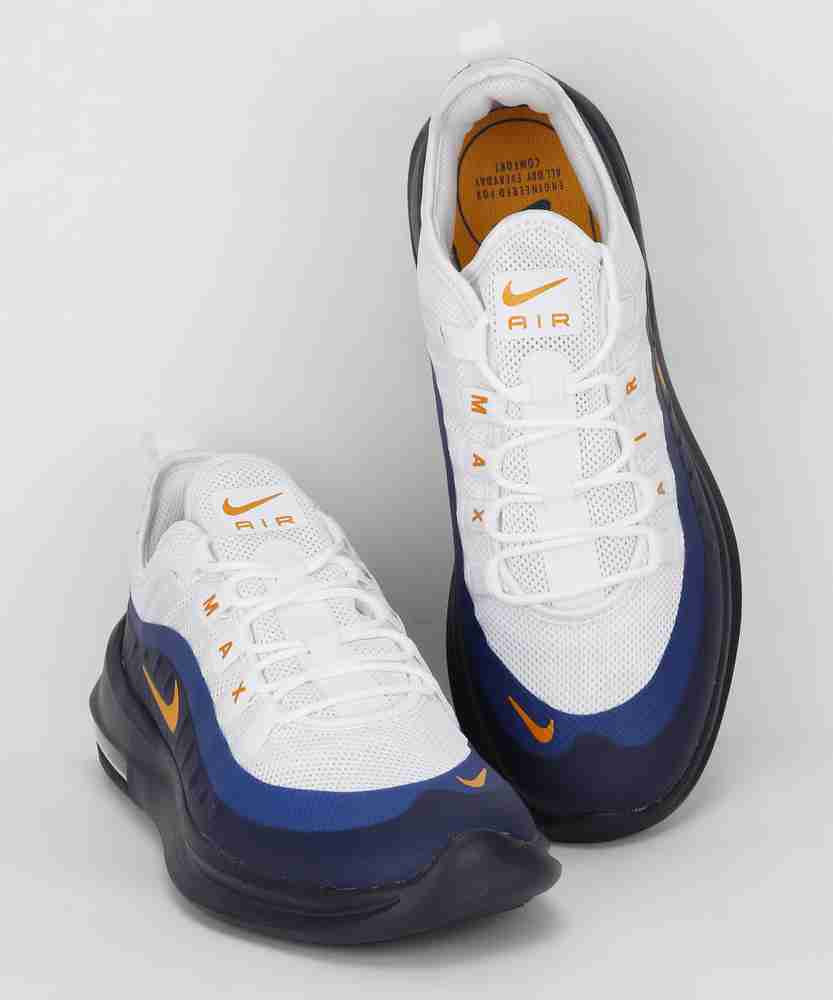 Nike air max axis blue and white top