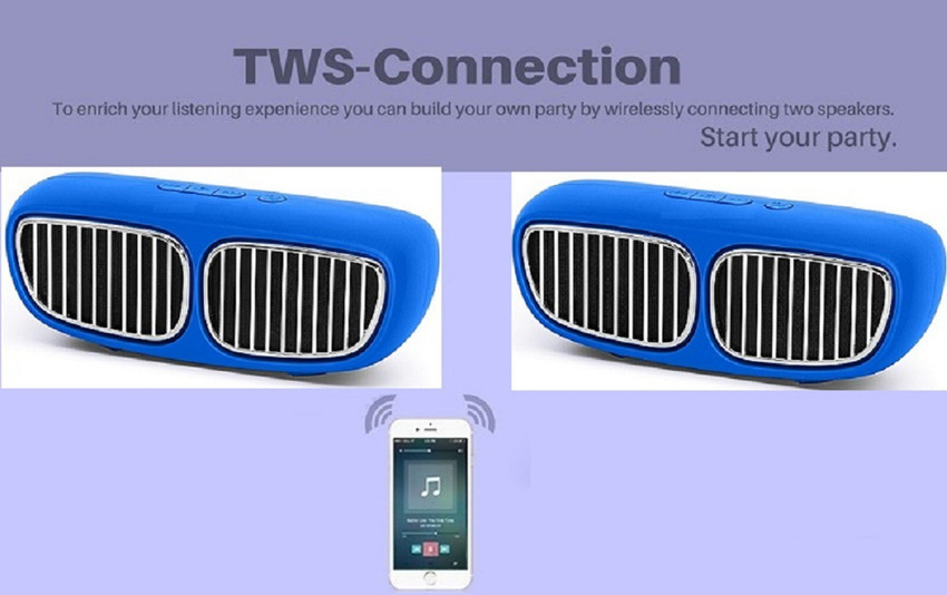 Buy TECHGEAR BMW Car Shaped Portable Speaker Stereo Subwoofer HIFI