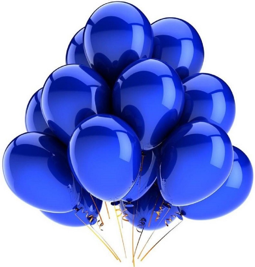 Flipkart.com | H2Y Solid birthdayparty baloon blue 100 baloon