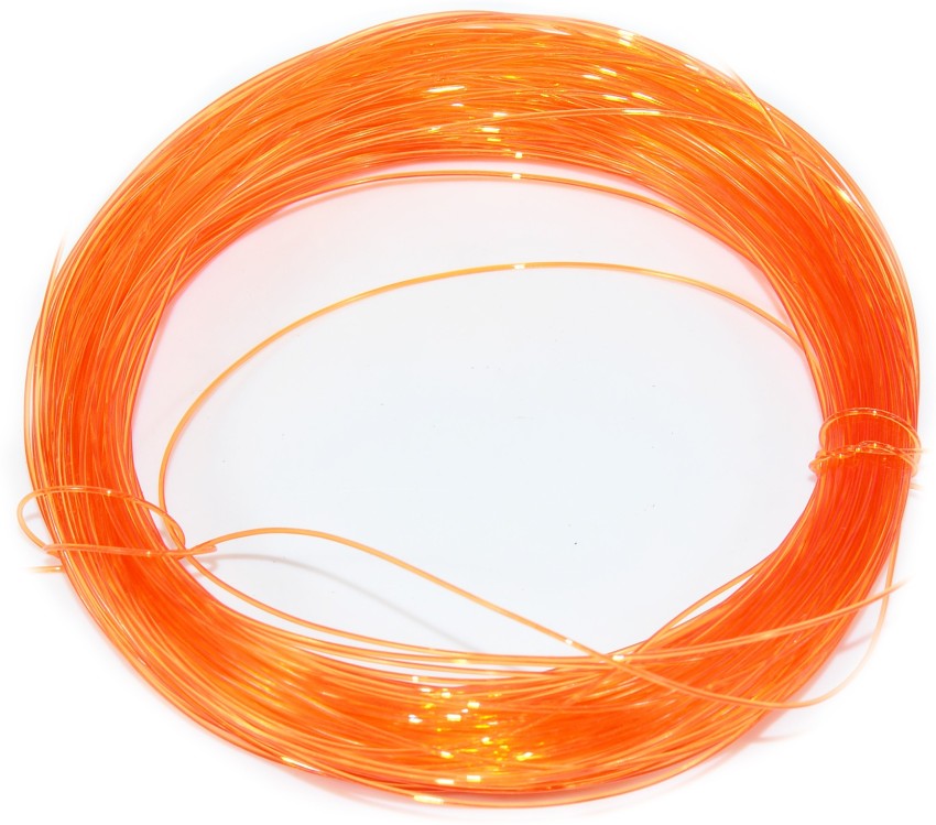 GOELX Nylon Beading Wire Orange Orange Beading Wire Price in India - Buy  GOELX Nylon Beading Wire Orange Orange Beading Wire online at