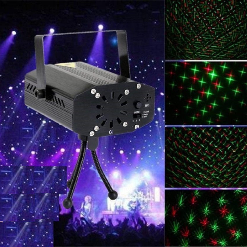 TECHGEAR LED Laser Projector Mini Stage Light Christmas Disco Party Club DJ  Diwali AND Christmas Shower Laser Light Price in India - Buy TECHGEAR LED  Laser Projector Mini Stage Light Christmas Disco