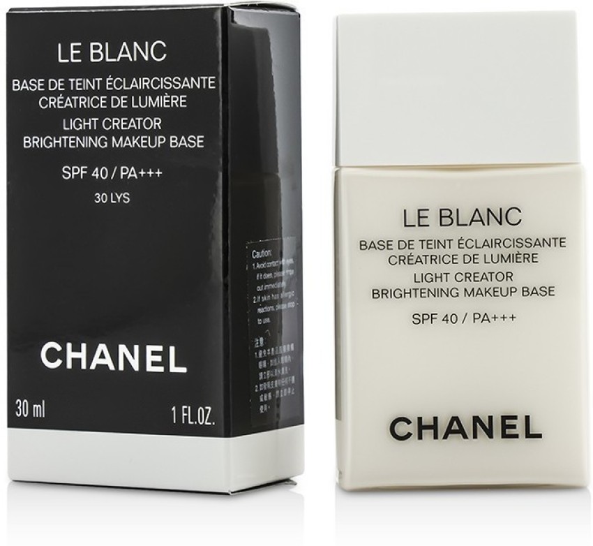 Chanel Le Blanc Light Mastering Whitening Fluid Foundation SPF 25 # B10  Beige Pastel 30ml/1oz buy in United States with free shipping CosmoStore