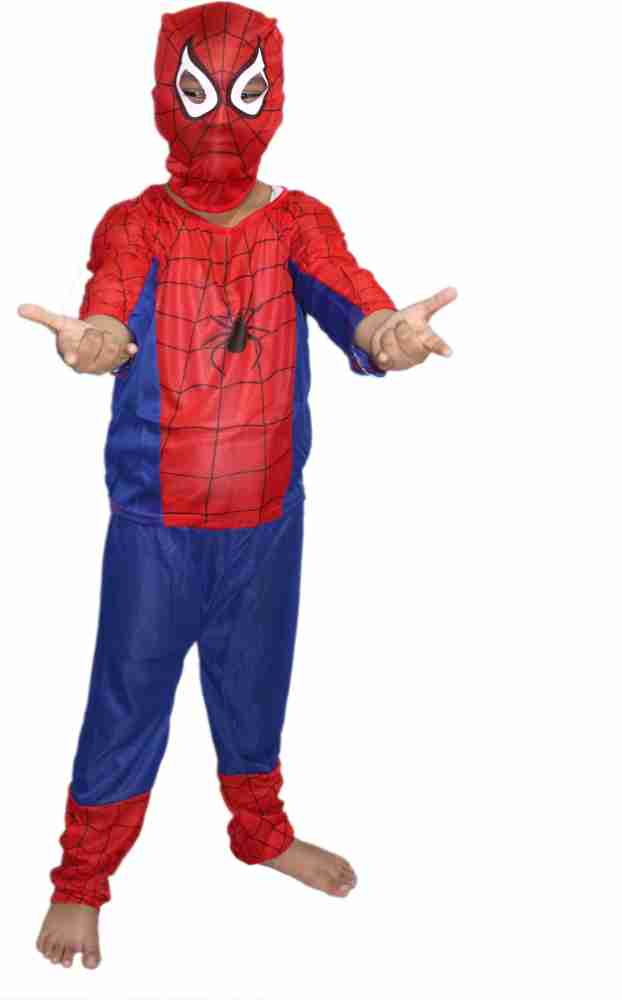 Spider-man Superhero Spiderman Cosplay Costume Kids Boy Party Fancy Dress  Jumpsuit Children's Day Gift