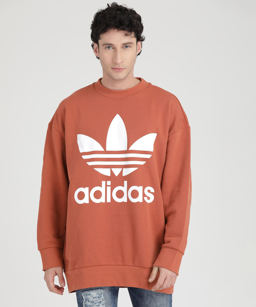 Adidas full sleeve printed men's sweatshirt best sale
