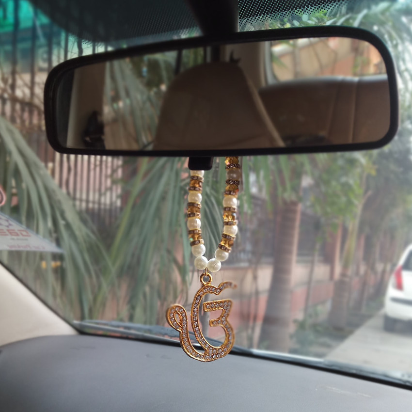 Car mirror outlet hanging accessories punjabi