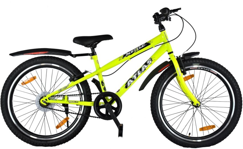 ATLAS Mettle DW Bike For Teenagers Green 24 T Mountain Cycle Price in India  - Buy ATLAS Mettle DW Bike For Teenagers Green 24 T Mountain Cycle online  at Flipkart.com