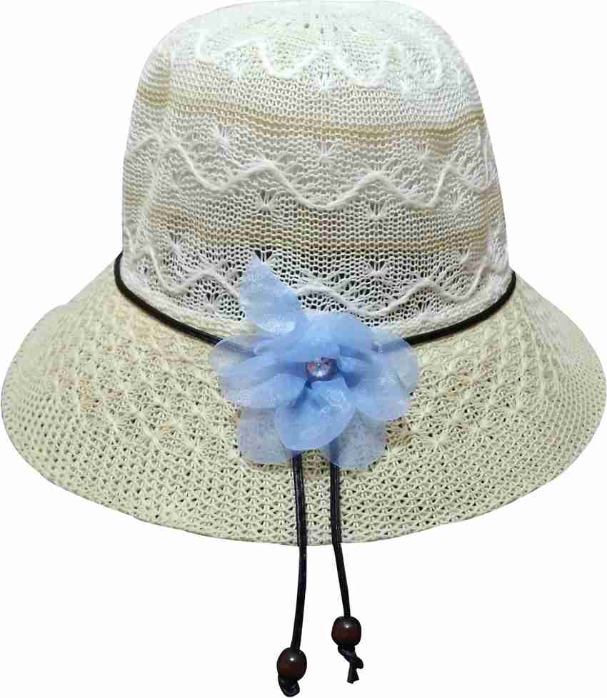 MISMIL Girl Women Summer cap Round beach hat Sun Protection caps