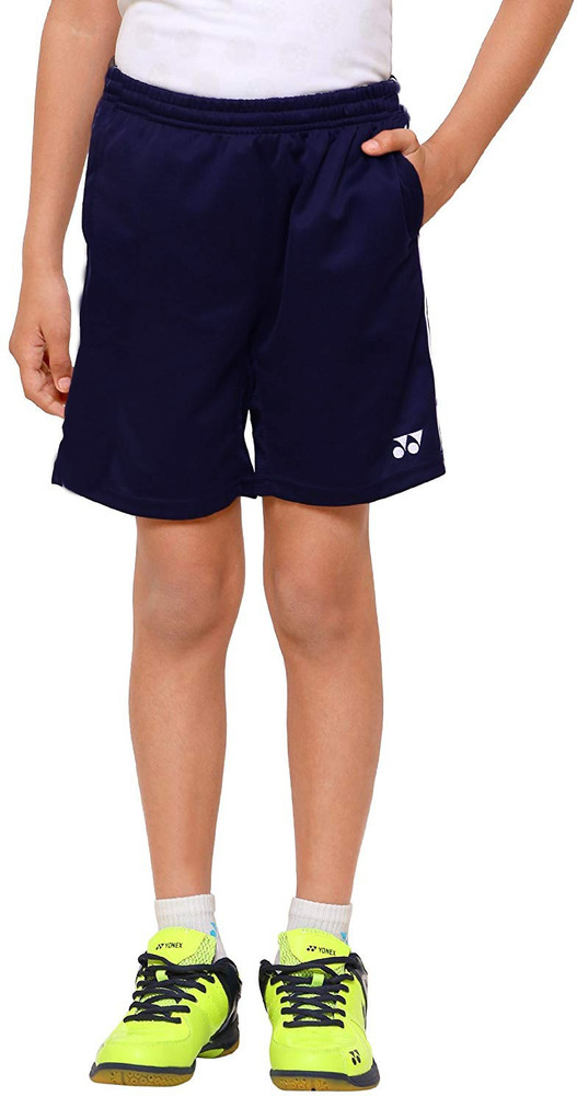 YONEX Short For Boys Sports Solid Cotton Blend Price in India