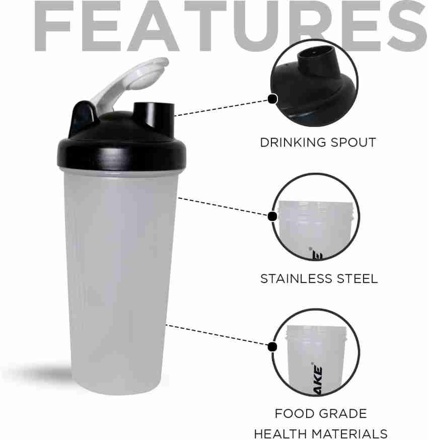  Smartshake Lite Protein Shaker Bottle 1000ml, Leakproof Gym  Shaker Drink Bottle for Protein Shakes