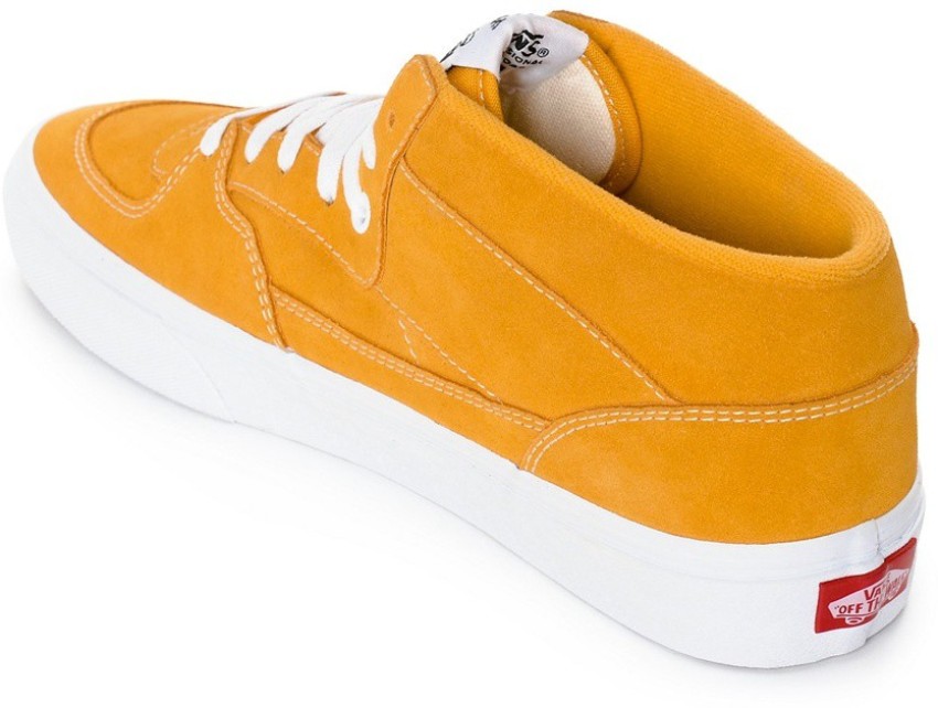 VANS Half Cab Mid Ankle Sneakers For Men - Buy (Suede) citrus/true